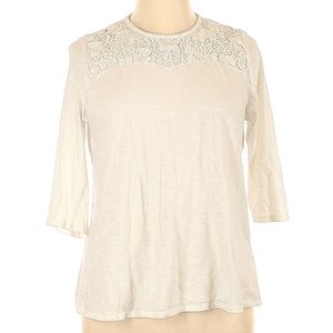 Lane Bryant 3/4 sleeve lace blouse